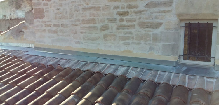 couverture toiture raccord zinc