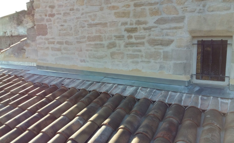 couverture toiture raccord zinc